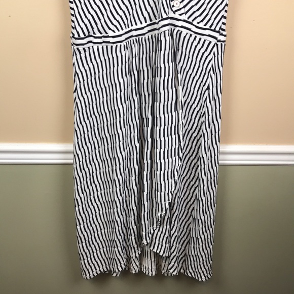 Maeve by Anthropologie Women’s Textured Patterned Faux Wrap A-Line Dress - Picture 4 of 9